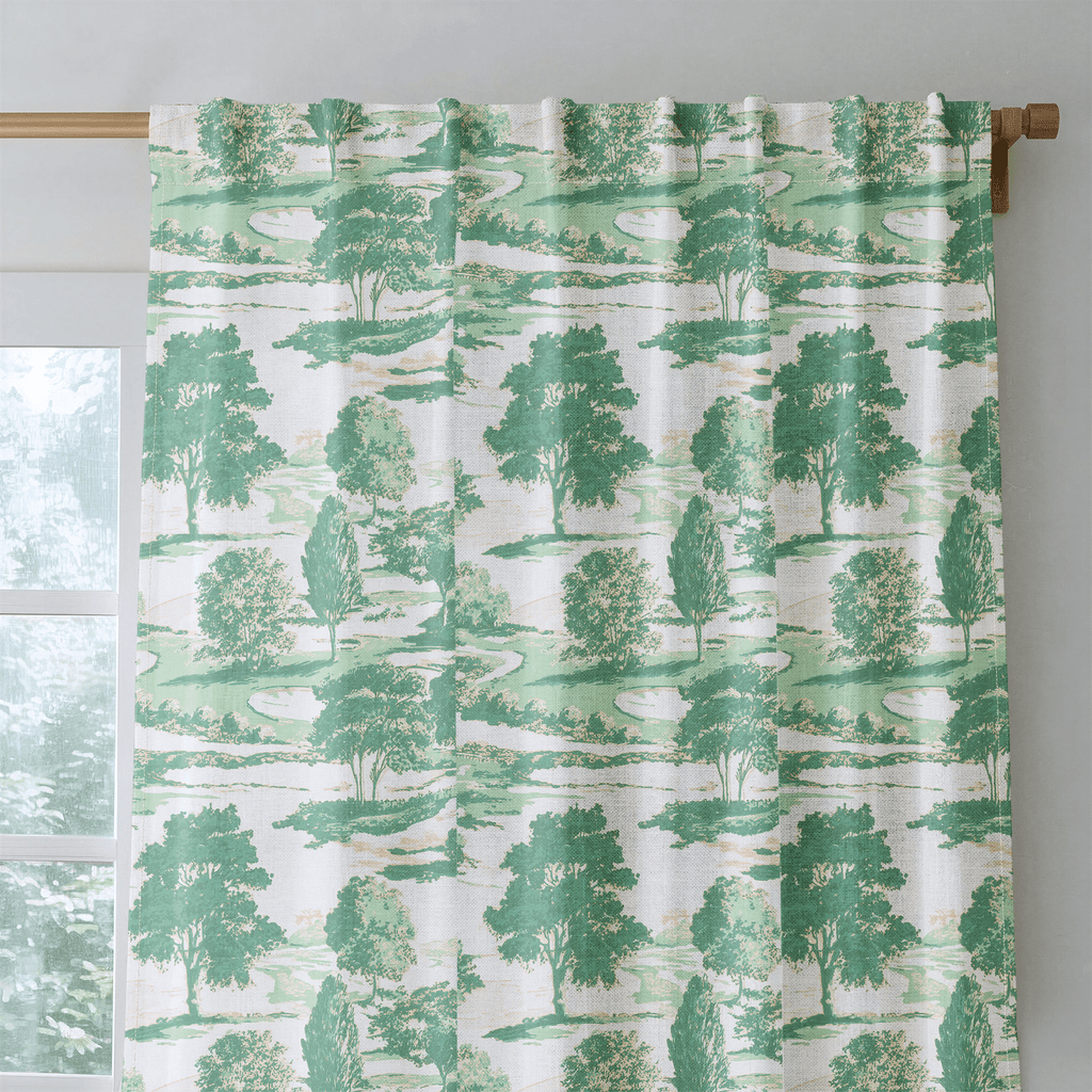 On the Greens - Curtain Panel - The Drapery
