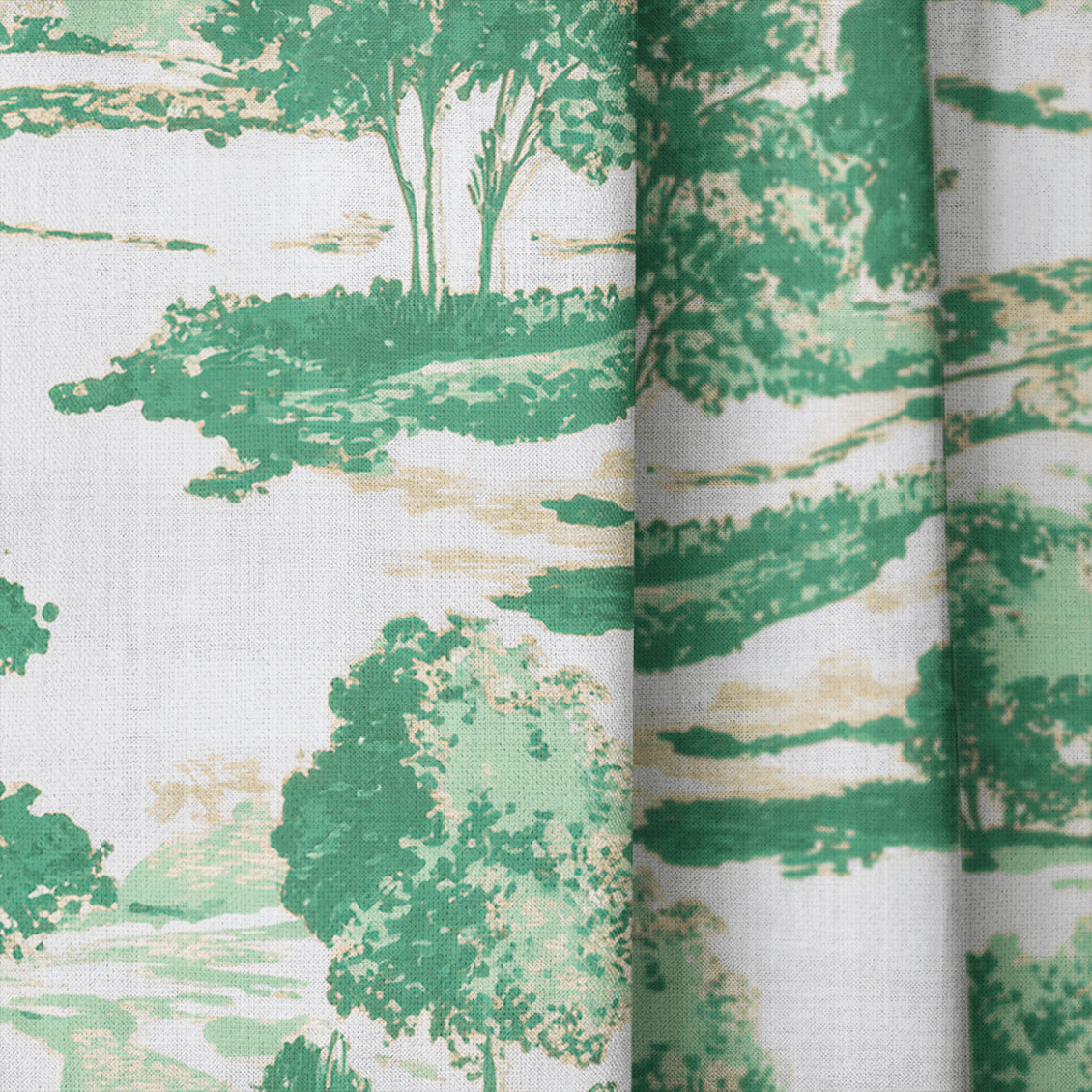 On the Greens - Curtain Panel - The Drapery