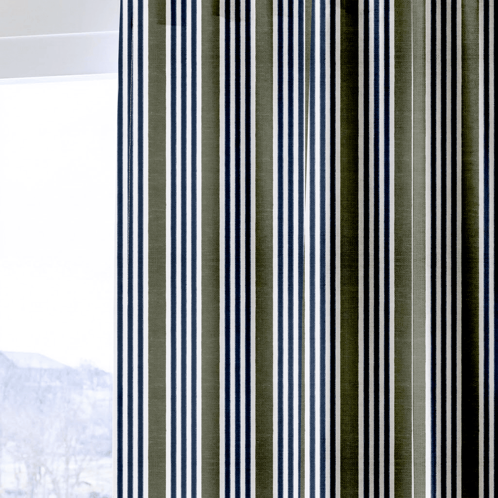 On the Line - Curtain Panel - The Drapery