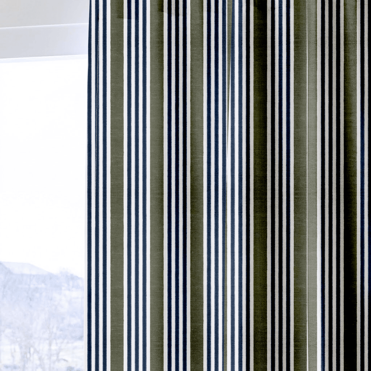 On the Line - Curtain Panel - The Drapery