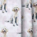 Ooh La La Poodle - Curtain Panel - The Drapery