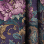 Opal Bloom - Curtain Panel - The Drapery
