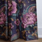 Opal Bloom - Curtain Panel - The Drapery