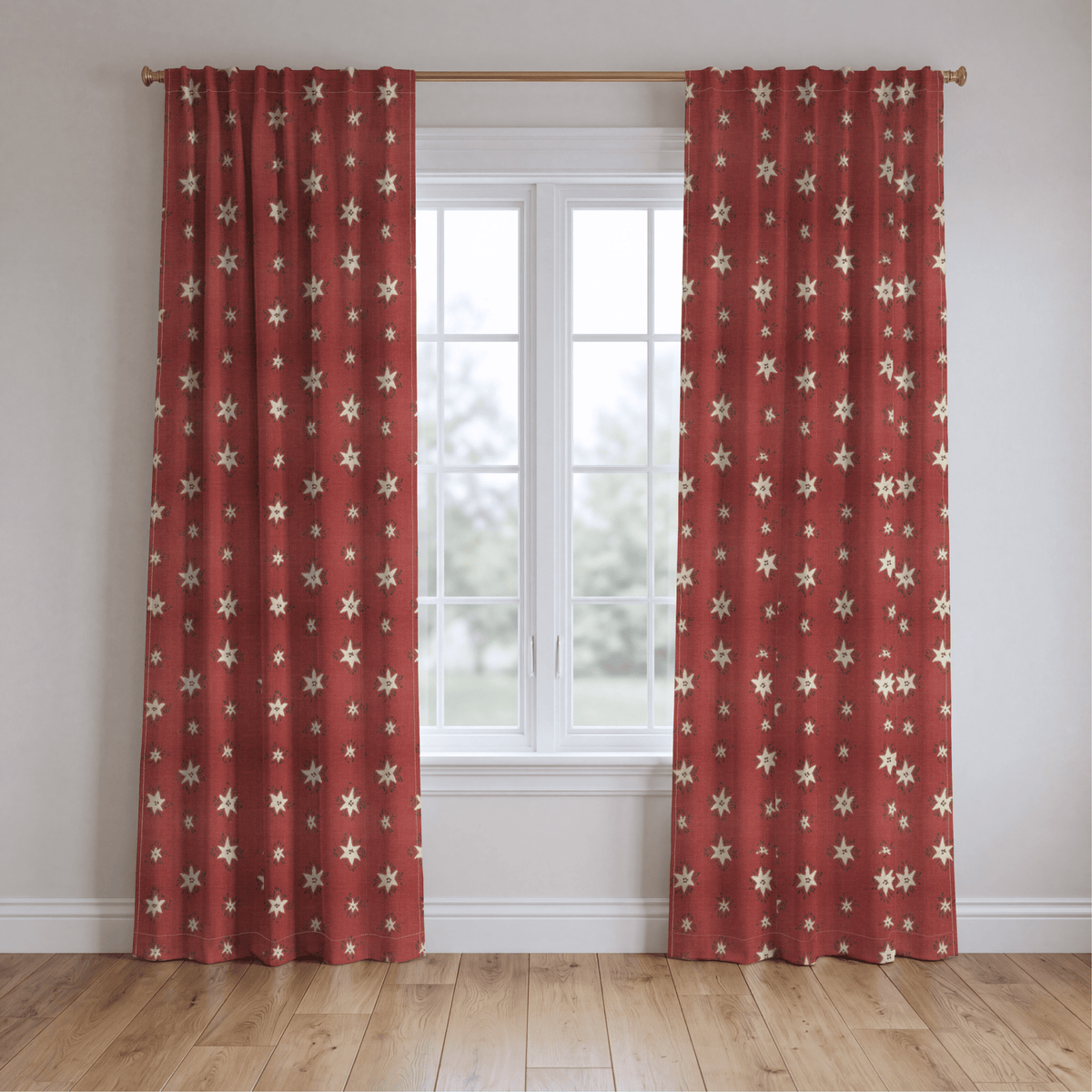 Opal Starling - Curtain Panel - The Drapery