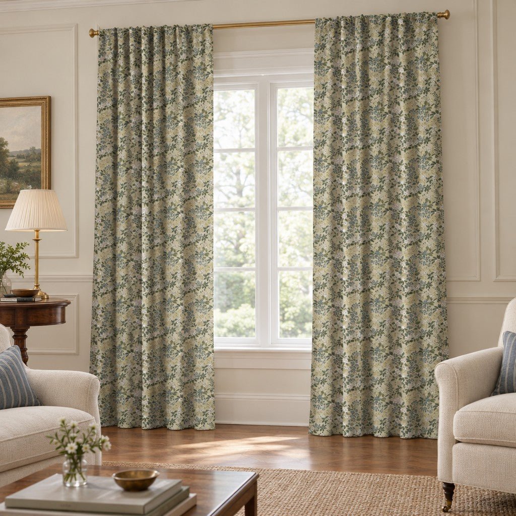 Orchard Berry - Curtain Panel - The Drapery