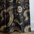 Orla Serpents - Curtain Panel - The Drapery
