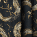 Orla Serpents - Curtain Panel - The Drapery