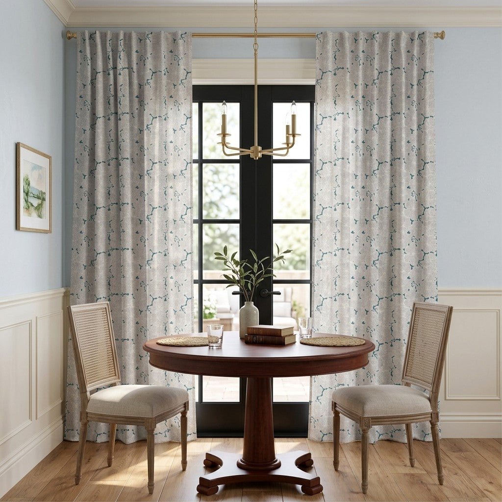 Orwyn Blooms - Curtain Panel - The Drapery