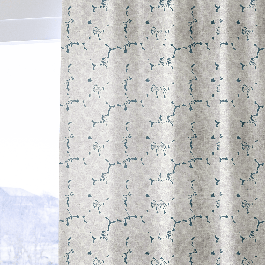 Orwyn Blooms - Curtain Panel - The Drapery