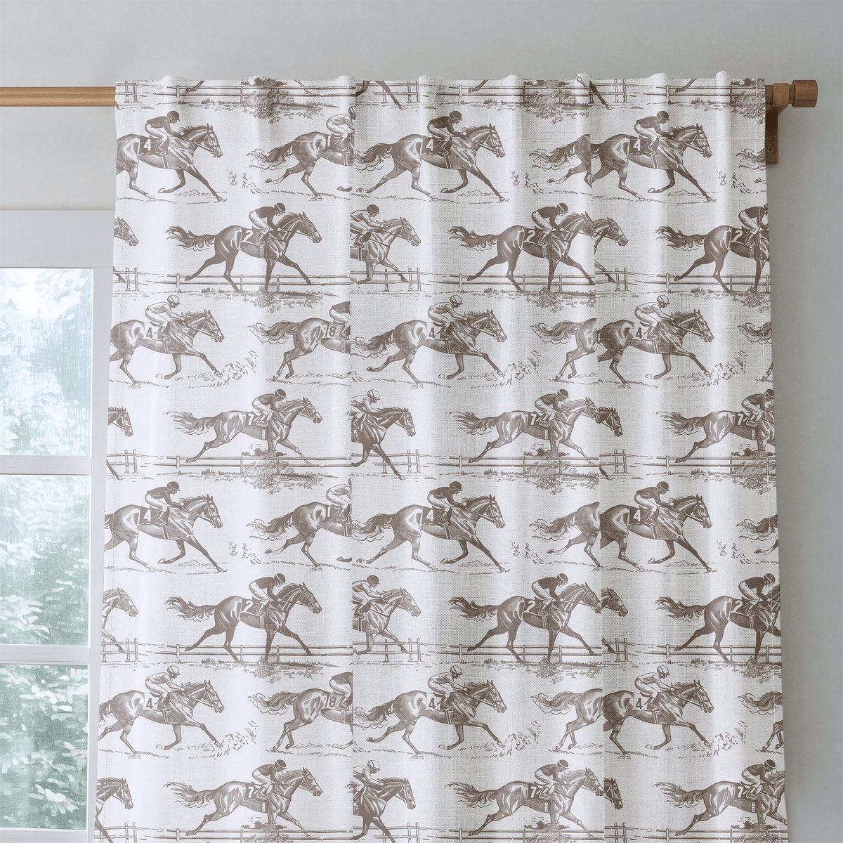 Out For The Crown - Curtain Panel - The Drapery