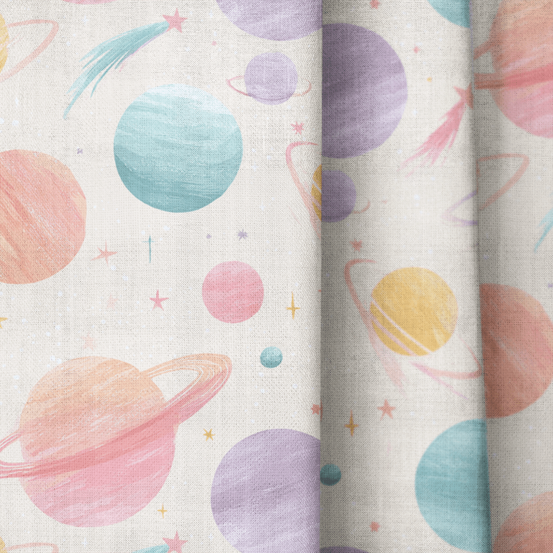 Out Of This World - Curtain Panel - The Drapery