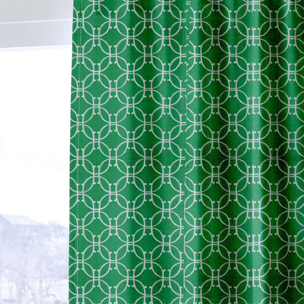 Oval Link - Curtain Panel - The Drapery