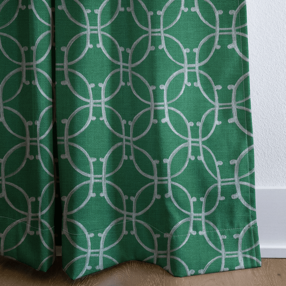 Oval Link - Curtain Panel - The Drapery