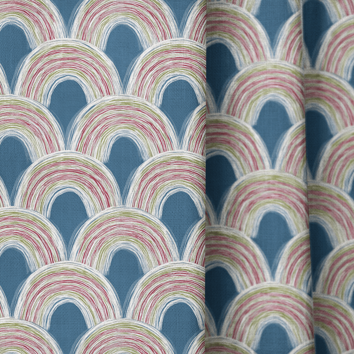 Over The Rainbow - Curtain Panel - The Drapery