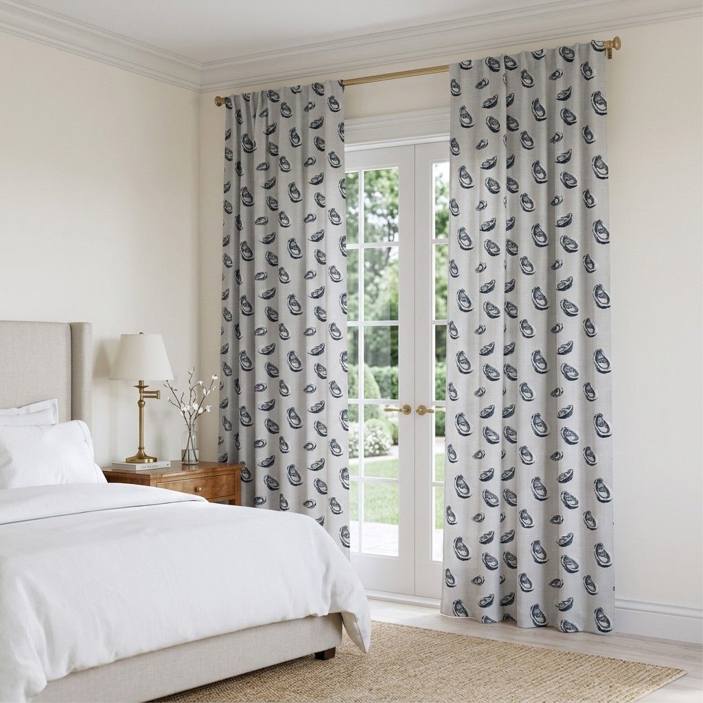Oyster Bar - Curtain Panel - The Drapery