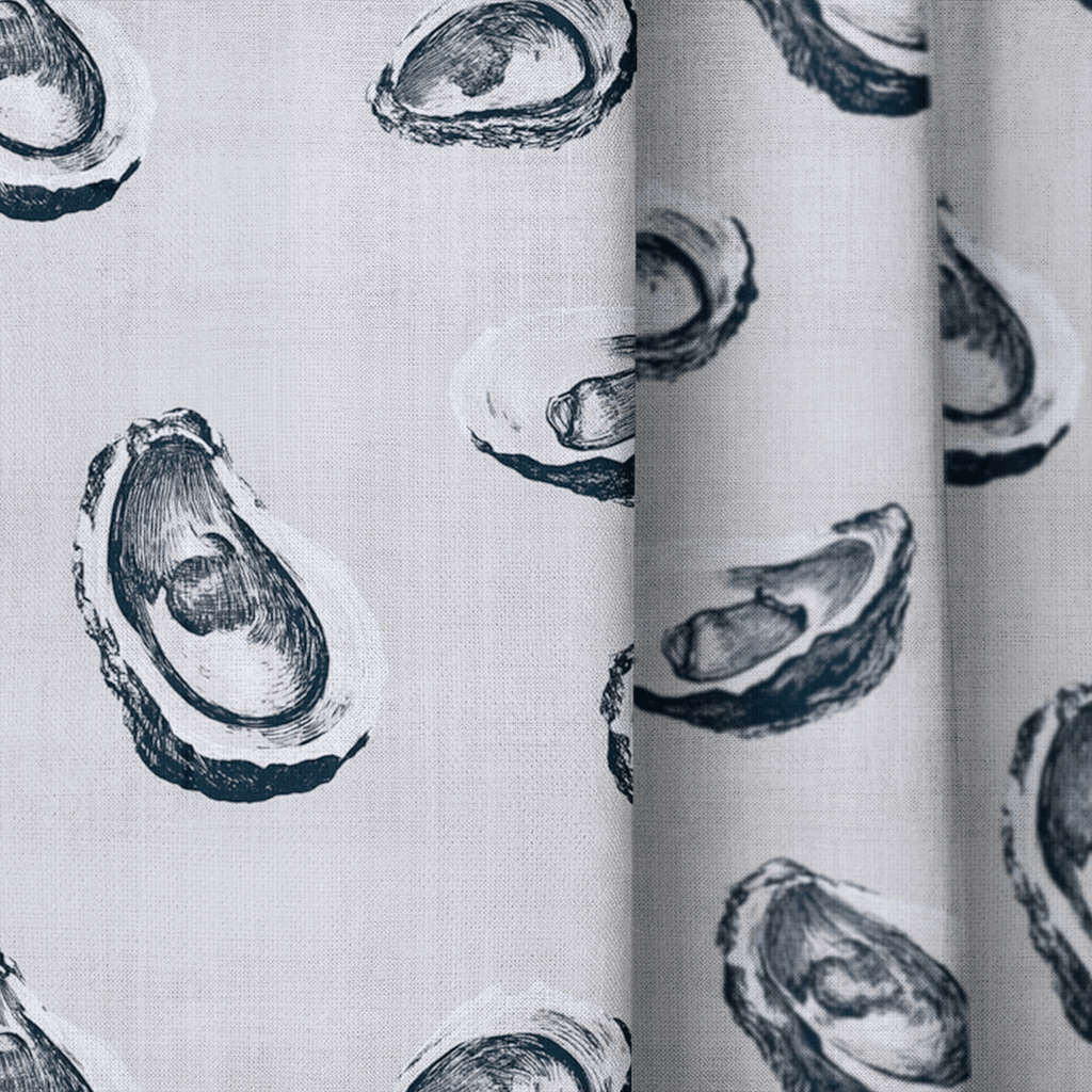 Oyster Bar - Curtain Panel - The Drapery