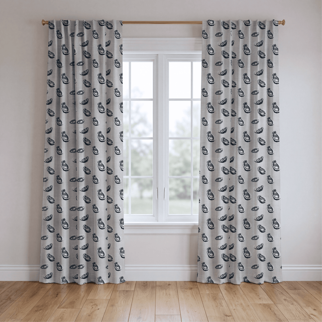 Oyster Bar - Curtain Panel - The Drapery
