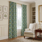 Painted Coral - Curtain Panel - The Drapery
