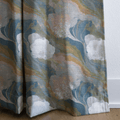 Painted Petals - Curtain Panel - The Drapery