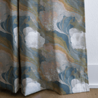 Painted Petals - Curtain Panel - The Drapery