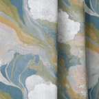Painted Petals - Curtain Panel - The Drapery
