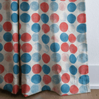 Painted Polka Dot - Curtain Panel - The Drapery