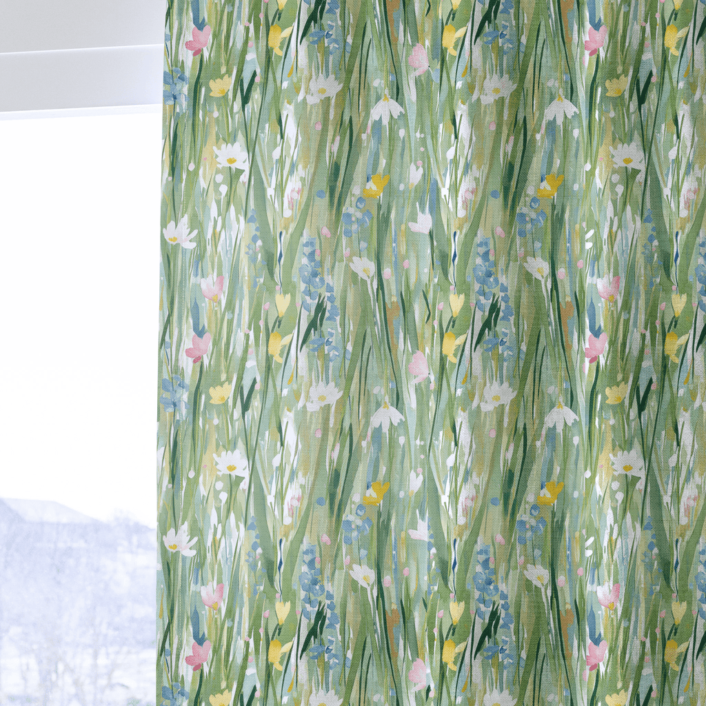 Painter's Meadow - Curtain Panel - The Drapery