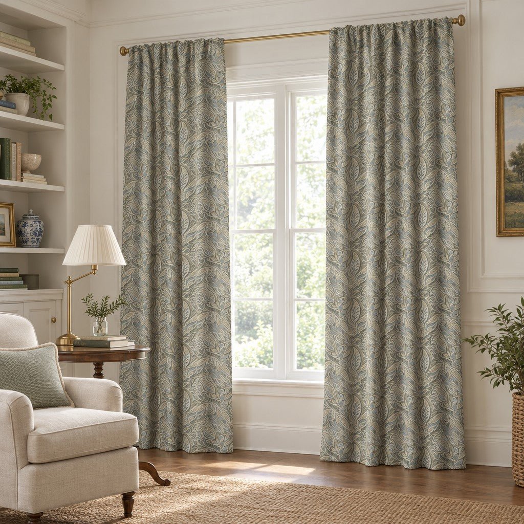 Paisley Haze - Curtain Panel - The Drapery