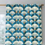 Palm Fanfare - Curtain Panel - The Drapery