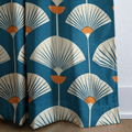 Palm Fanfare - Curtain Panel - The Drapery