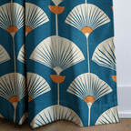 Palm Fanfare - Curtain Panel - The Drapery