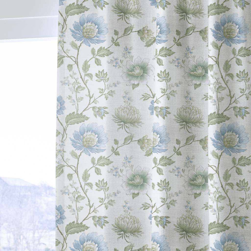Palmer Florals - Curtain Panel - The Drapery