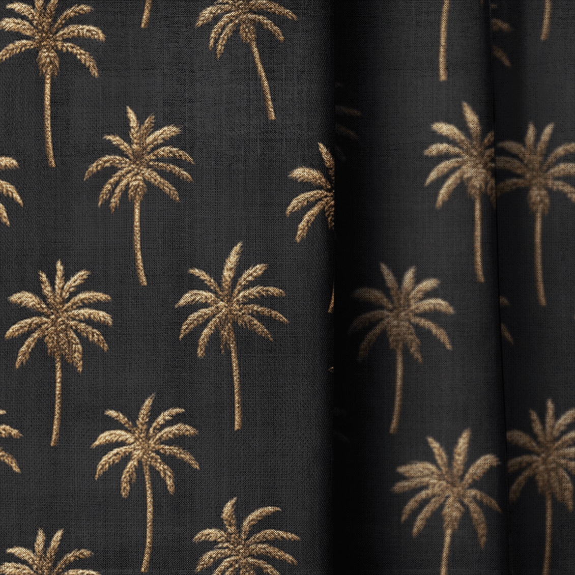 Palmetto - Curtain Panel - The Drapery