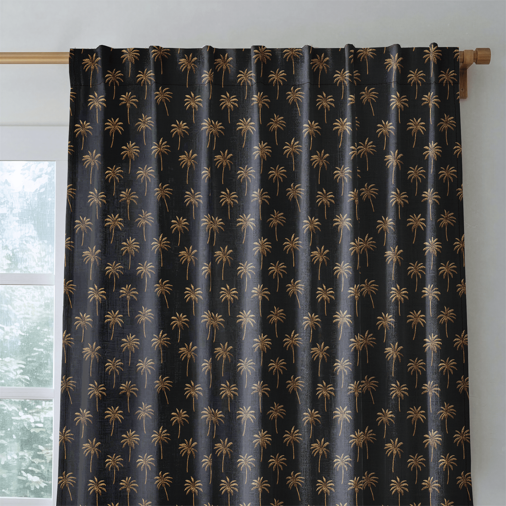Palmetto - Curtain Panel - The Drapery