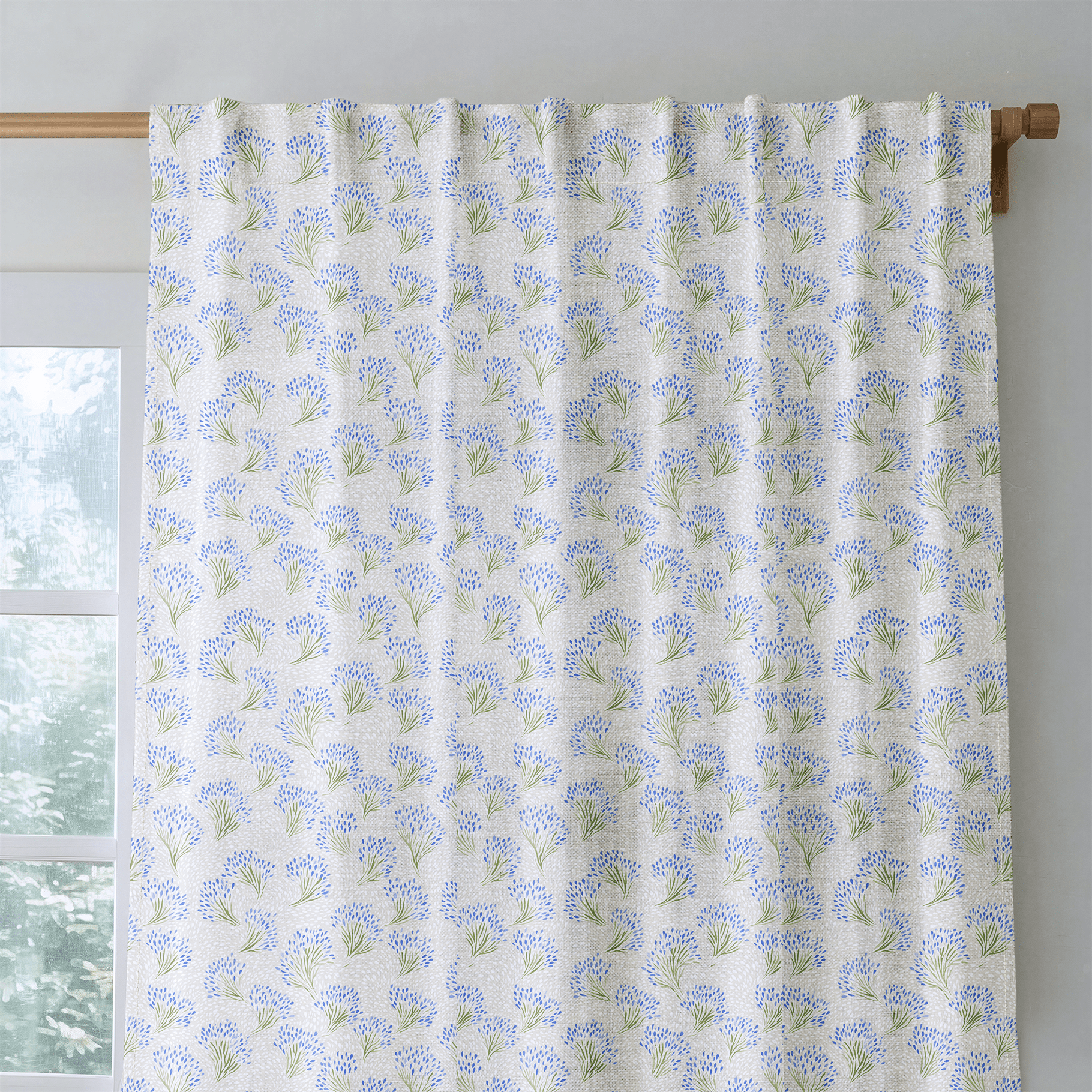 Paloma Bloom - Curtain Panel - The Drapery