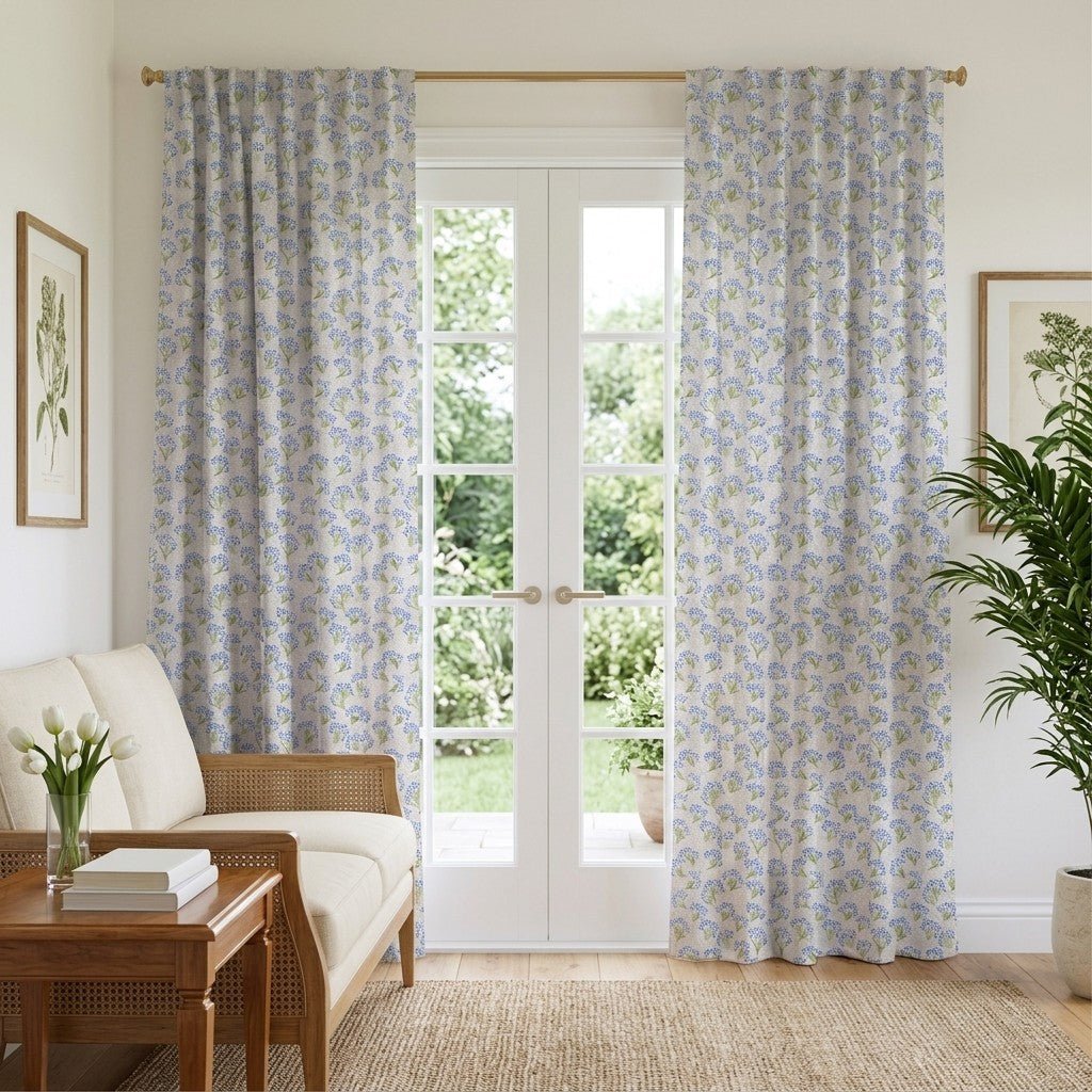 Paloma Bloom - Curtain Panel - The Drapery