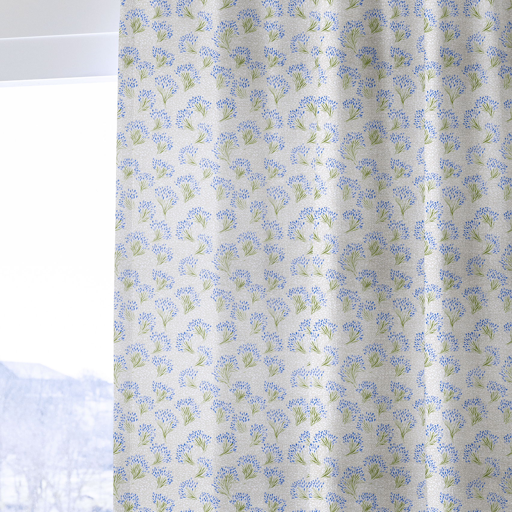 Paloma Bloom - Curtain Panel - The Drapery