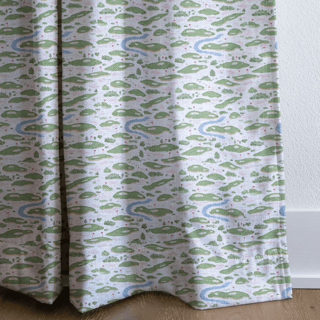Par for the Course - Curtain Panel - The Drapery
