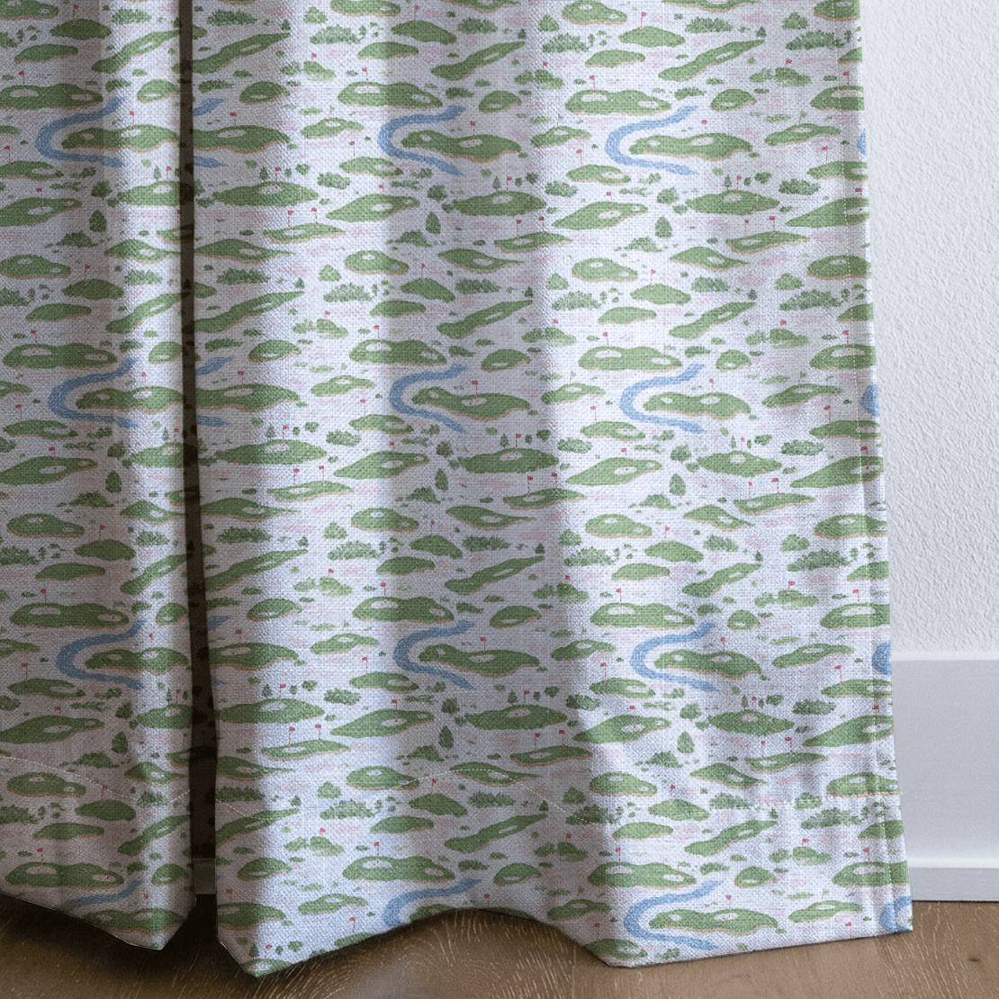 Par for the Course - Curtain Panel - The Drapery