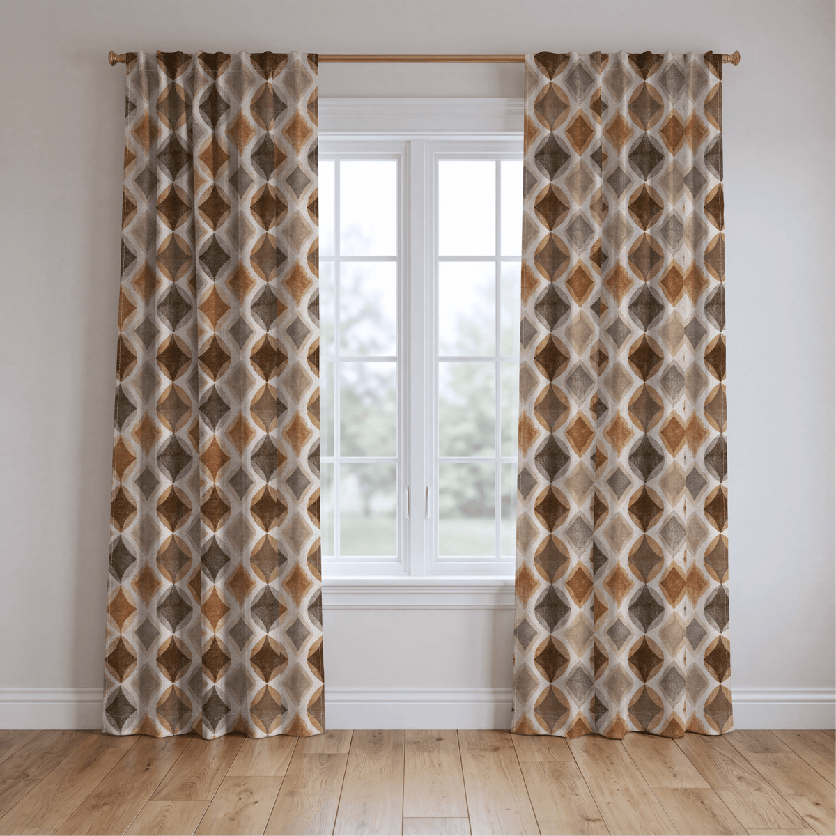 Paragon Lattice - Curtain Panel - The Drapery