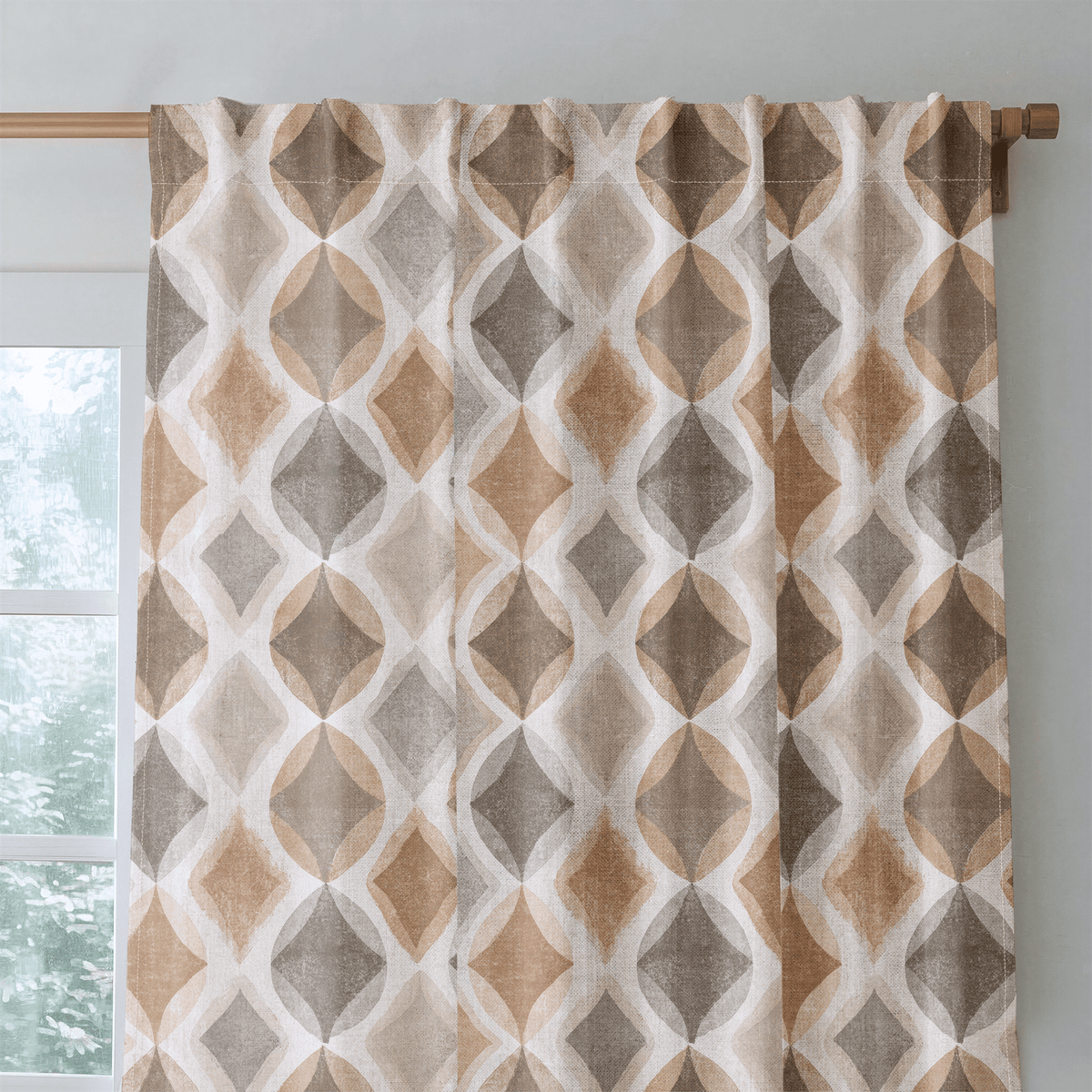 Paragon Lattice - Curtain Panel - The Drapery