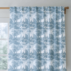 Paris Blue - Curtain Panel - The Drapery