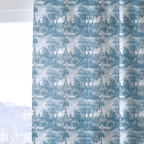 Paris Blue - Curtain Panel - The Drapery