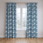 Paris Blue - Curtain Panel - The Drapery