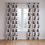 Parisian Poodles - Curtain Panel - The Drapery