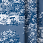Parisian Stroll Toile - Curtain Panel - The Drapery