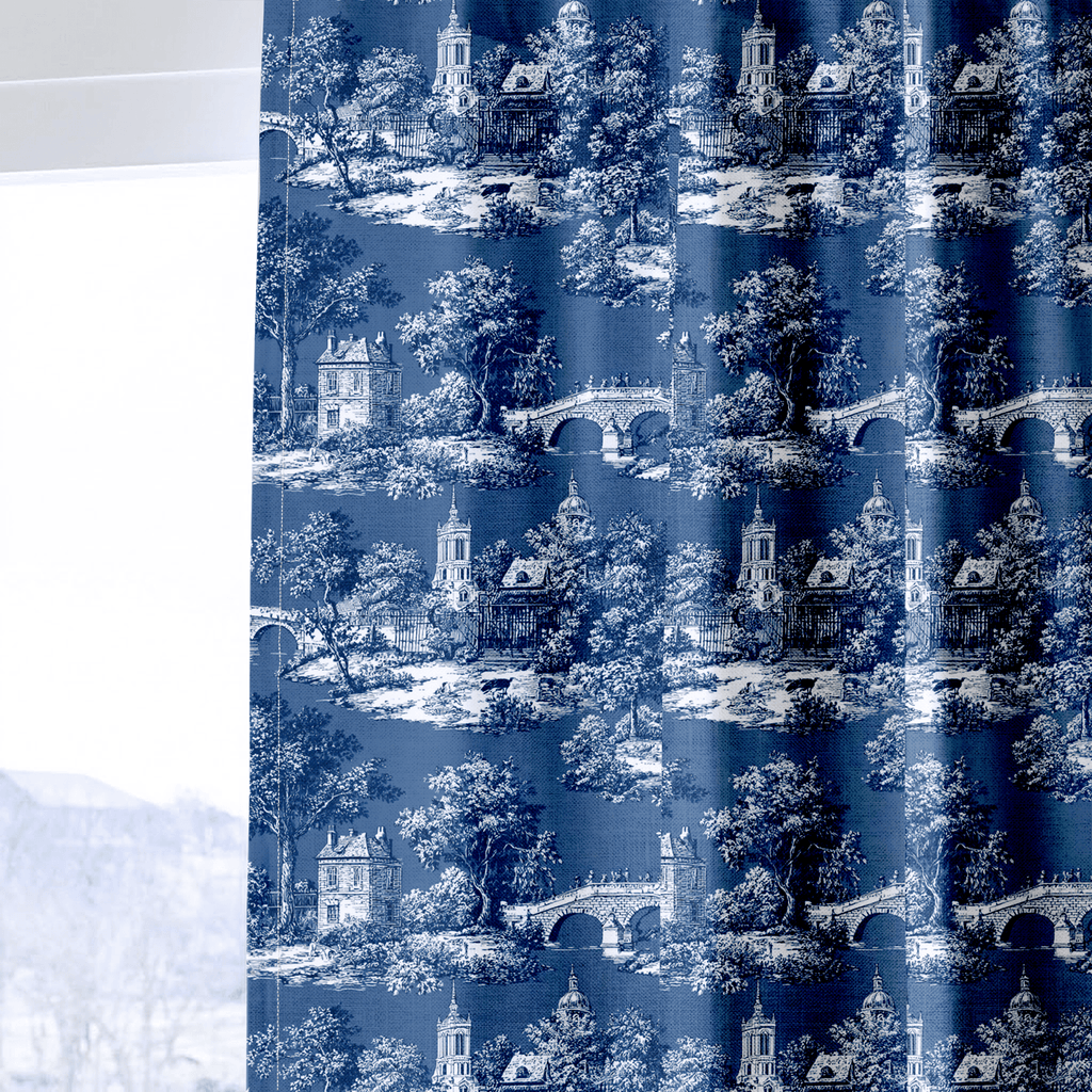Parisian Stroll Toile - Curtain Panel - The Drapery