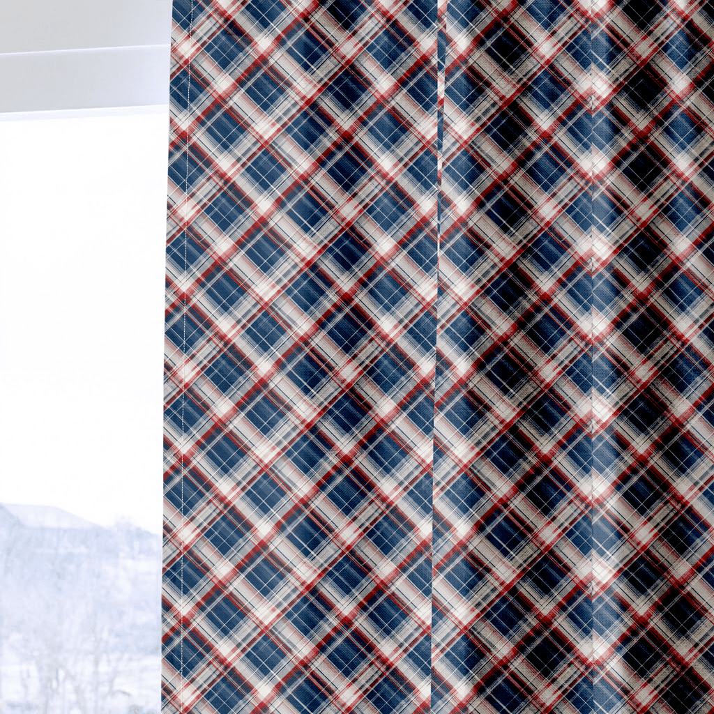 Parker Plaid - Curtain Panel - The Drapery