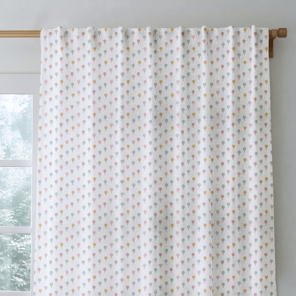 Pastel Balloons - Curtain Panel - The Drapery