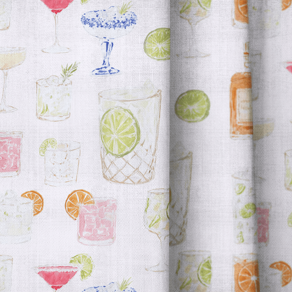 Pastel Cocktails - Curtain Panel - The Drapery
